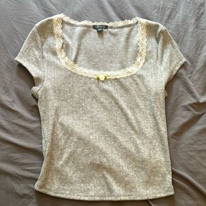Wild Fable ribbed cropped top size S